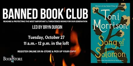 Banned Book Club: "Song of Solomon" by Toni Morrison