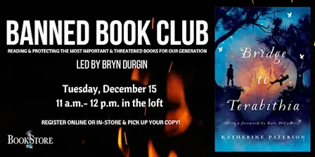 Banned Book Club: "Bridge to Terabithia" by Katherine Paterson