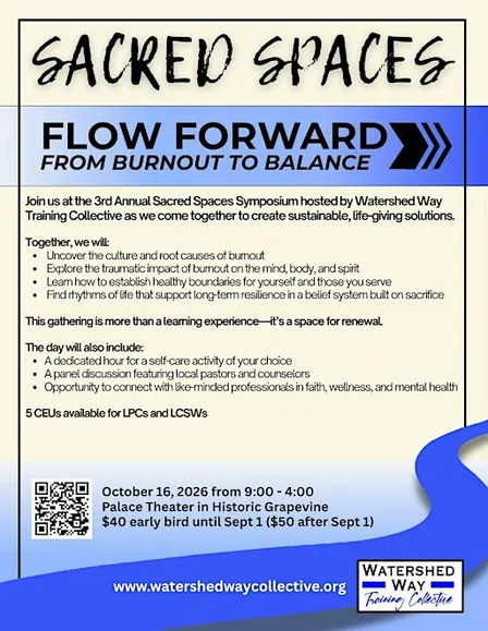 Sacred Spaces Symposium - Burnout to Balance
