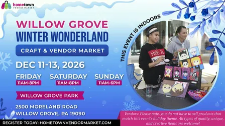 Willow Grove Winter Wonderland Craft & Vendor Market