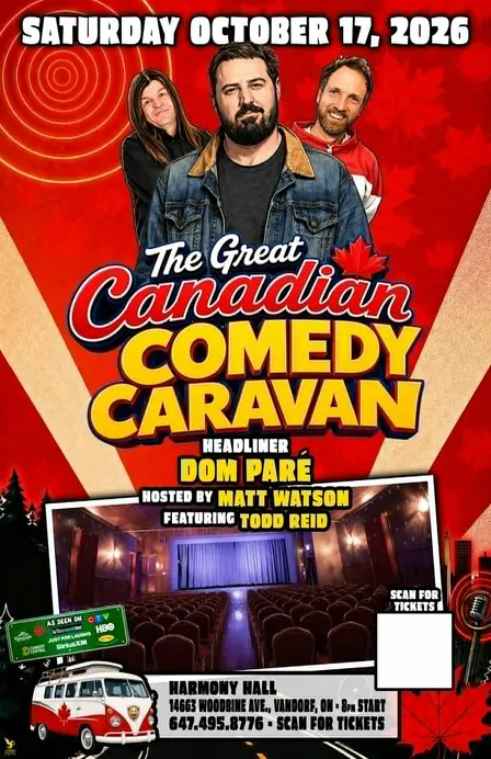 The Great Canadian Comedy Caravan at Harmony Hall