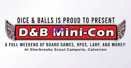 The Dice & Balls Board Game Maxi-Mini-Con 2026