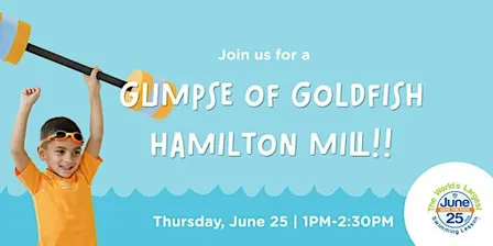 Glimpse of Goldfish Swim School Event