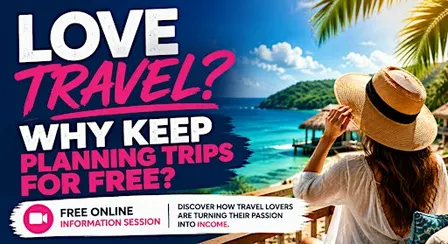 Love Travel? Why Keep Planning Trips for Free? (Virtual Nashville, TN )