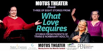 Motus Theater Presents: What Love Requires in Lafayette, CO