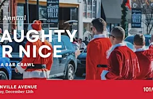10TH ANNUAL NAUGHTY OR NICE SANTA BAR CRAWL IN DALLAS!