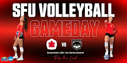 SFU Volleyball vs. Western Oregon University