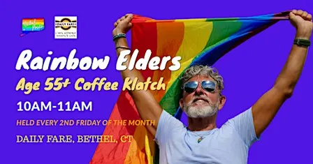Rainbow Elders Coffee Klatch (Ages 55+)