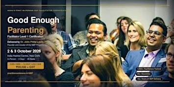 India's First Good Enough Parenting Level 1 Certification