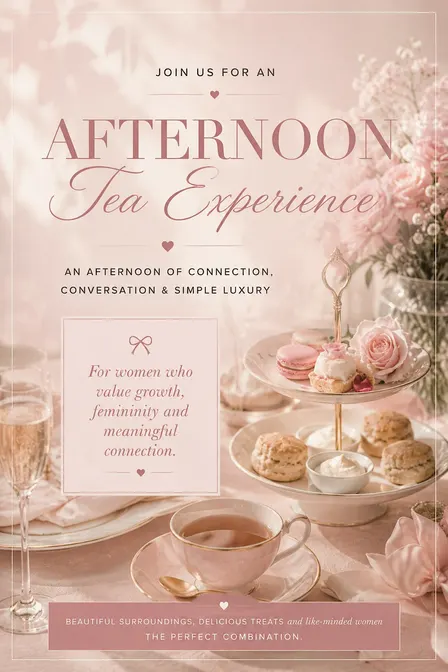 Afternoon Tea Experience: A Soft Sunday Social