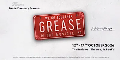 Musical Theatre Studio Company | Grease| 15th October