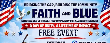 Petersburg Virginia National Faith and Blue 2026
