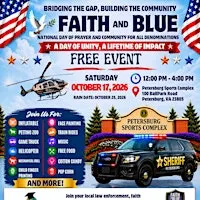 Petersburg Virginia National Faith and Blue 2026