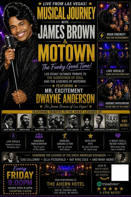 The Razzle Dazzle Show: Musical Journey with James Brown & Motown
