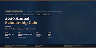 2026 NAAIA South Florida Annual Scholarship Gala