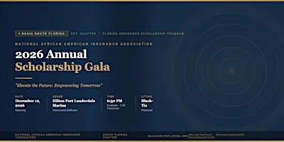 2026 NAAIA South Florida Annual Scholarship Gala