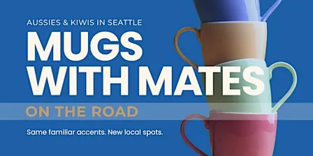 Aussies & Kiwis in Bellingham – Mugs with Mates (On The Road)
