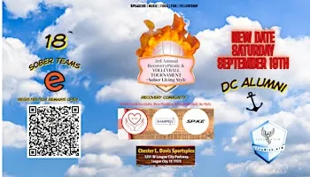 NewDate Sept 19th Recovery Picnic&Volleyball Tournament~Sober Living Style!