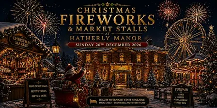 Hatherley Manor Christmas Firework's | Santa's Grotto | Real Reindeer