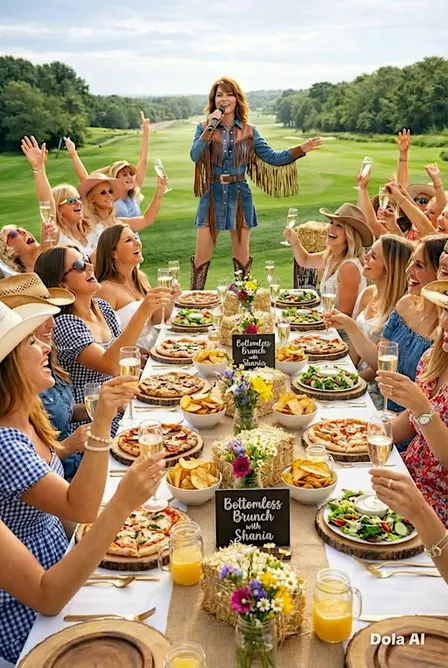 Bottomless Brunch with Shania Twain tribute