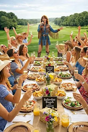 Bottomless Brunch with Shania Twain tribute