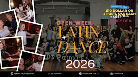 Latin Dancing Open Week 2026