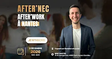 AFTERWORK À NANTES ORGANISÉ PAR LE CLUB NEC