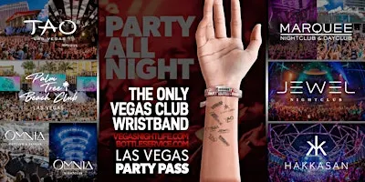 Las Vegas Party Pass | Sep 24-Sep 27 | 9 Clubs x 30+ Parties