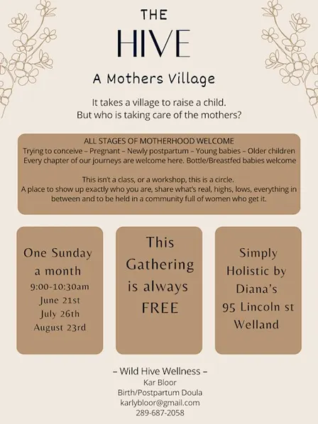 The Hive — a mothers village