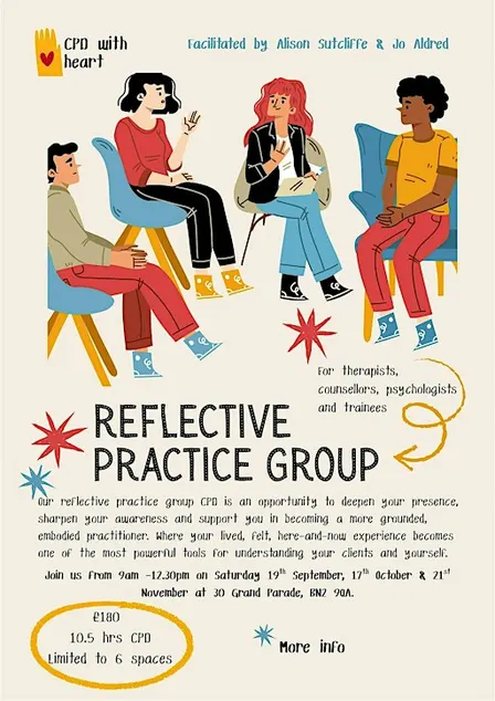 Reflective Practice for Therapists: 3-Month Group