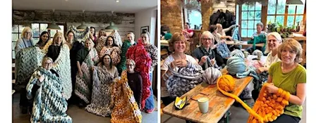 Arm Knit Blanket Workshop