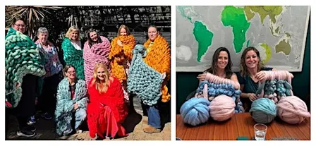 Arm Knit Blanket Workshop