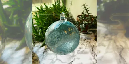 Make Your Own Blown Glass Ornament (December)