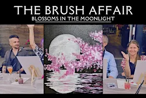 Sip & Paint at BLOOMS - Blossoms in the moonlight