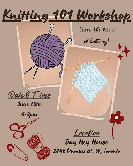 Knitting 101 Workshop