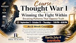 Course: Thought War  .1  Winning the Fight Within
