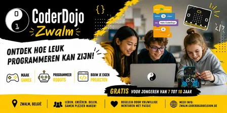 CoderDojo Zwalm - 27-09-2026