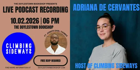 Climbing Sideways Live: Podcast Recording at the Doylestown Bookshop