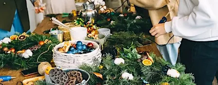 Wreath Decorating