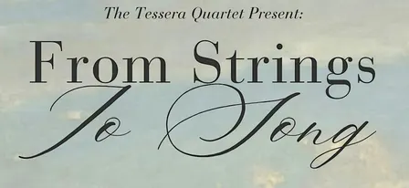 The Tessera Quartet in Shawlands: From Strings to Song