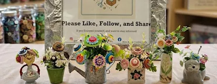 Button Bouquets Crafting Class- Colorado Springs