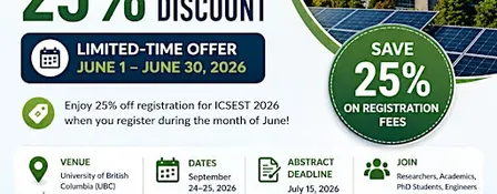 ICSEST-2026: International Conference on Sustainable Energy & Smart Technol