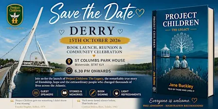 Project Children, The Legacy, Book Launch