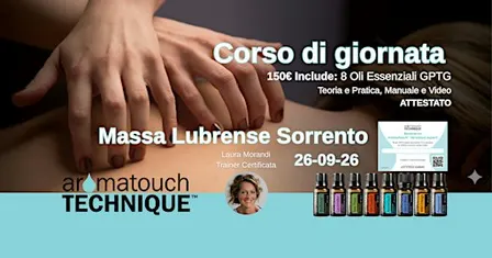 Massa Lubrense Sorrento Corso AromaTouch Technique dōTERRA