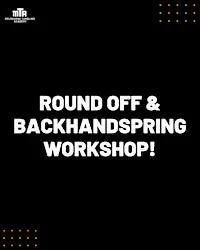Round Off & Back Handspring Tumbling Workshop (7-17yrs)