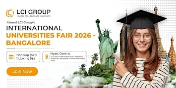 LCI Group's International Universities Fair 2026 Bangalore