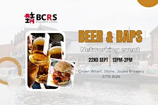Beer and Baps with BCRS Business Loans (September - Stone)