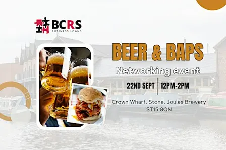 Beer and Baps with BCRS Business Loans (September - Stone)