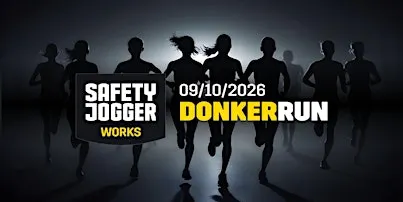 Safety Jogger Donkerrun 2026 by Kiwanis Universus Oudenaarde