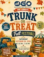 2nd Annual Trunk or Treat Fall Festival